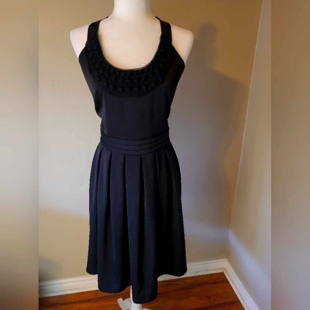 Womens Dress Ann Taylor Loft Size 14 Black Dress excellent used condition. Sd